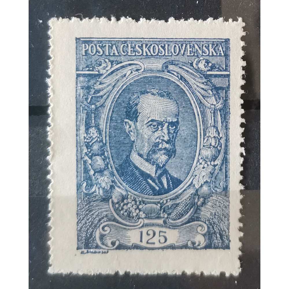 Sello Checoslovaquia, 125h, Pof.140, MH*