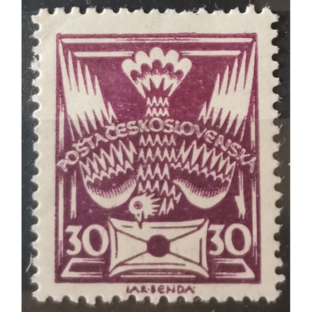 Známka ČSR, 30h, Pof.150*