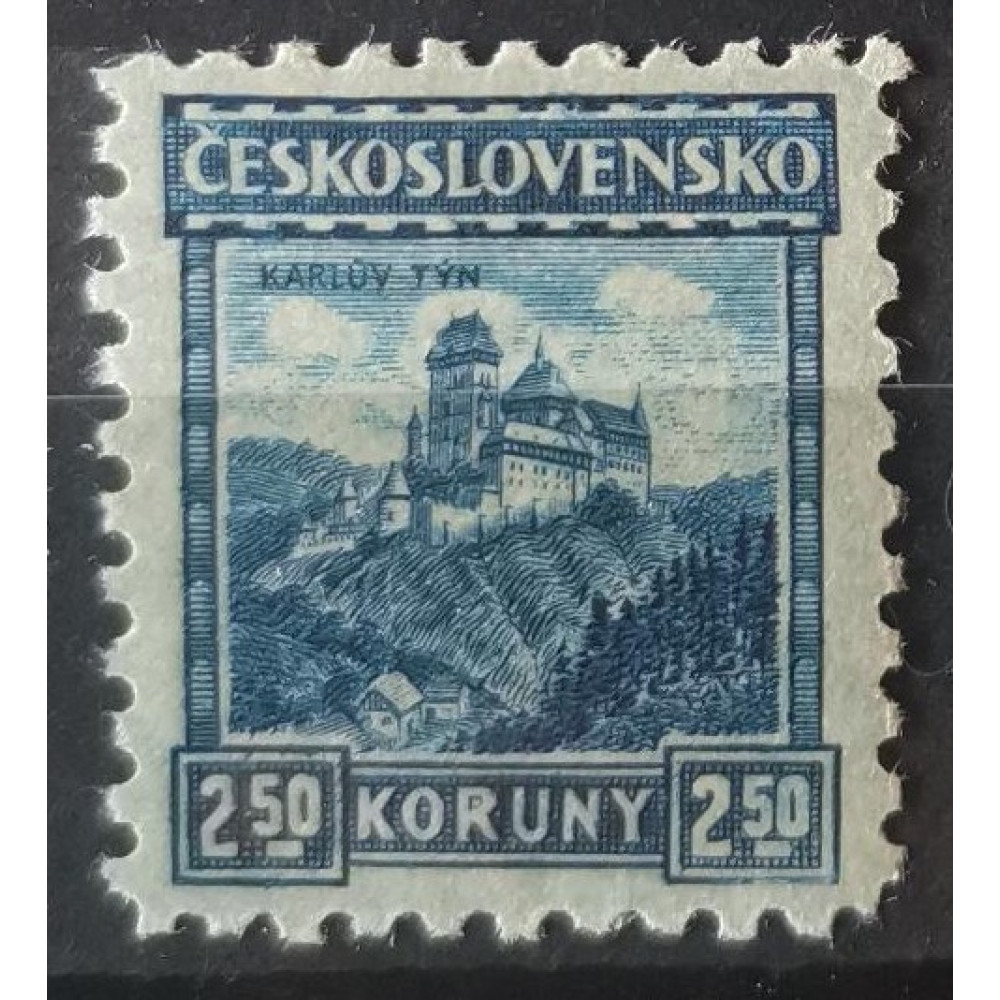 Sello Checoslovaquia, 2,50 Kč, Pof.215, MH*