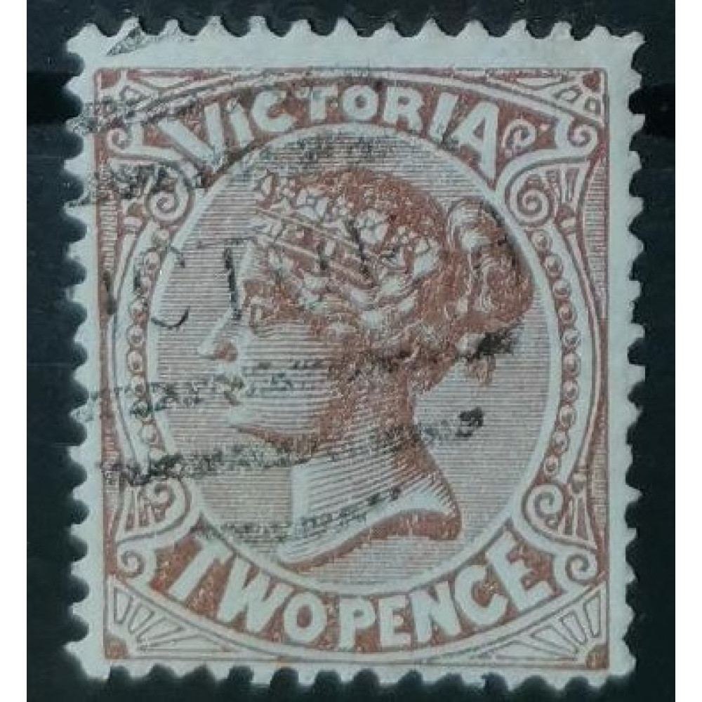 Sello Victoria, 2p, Sg.202, Usado/#