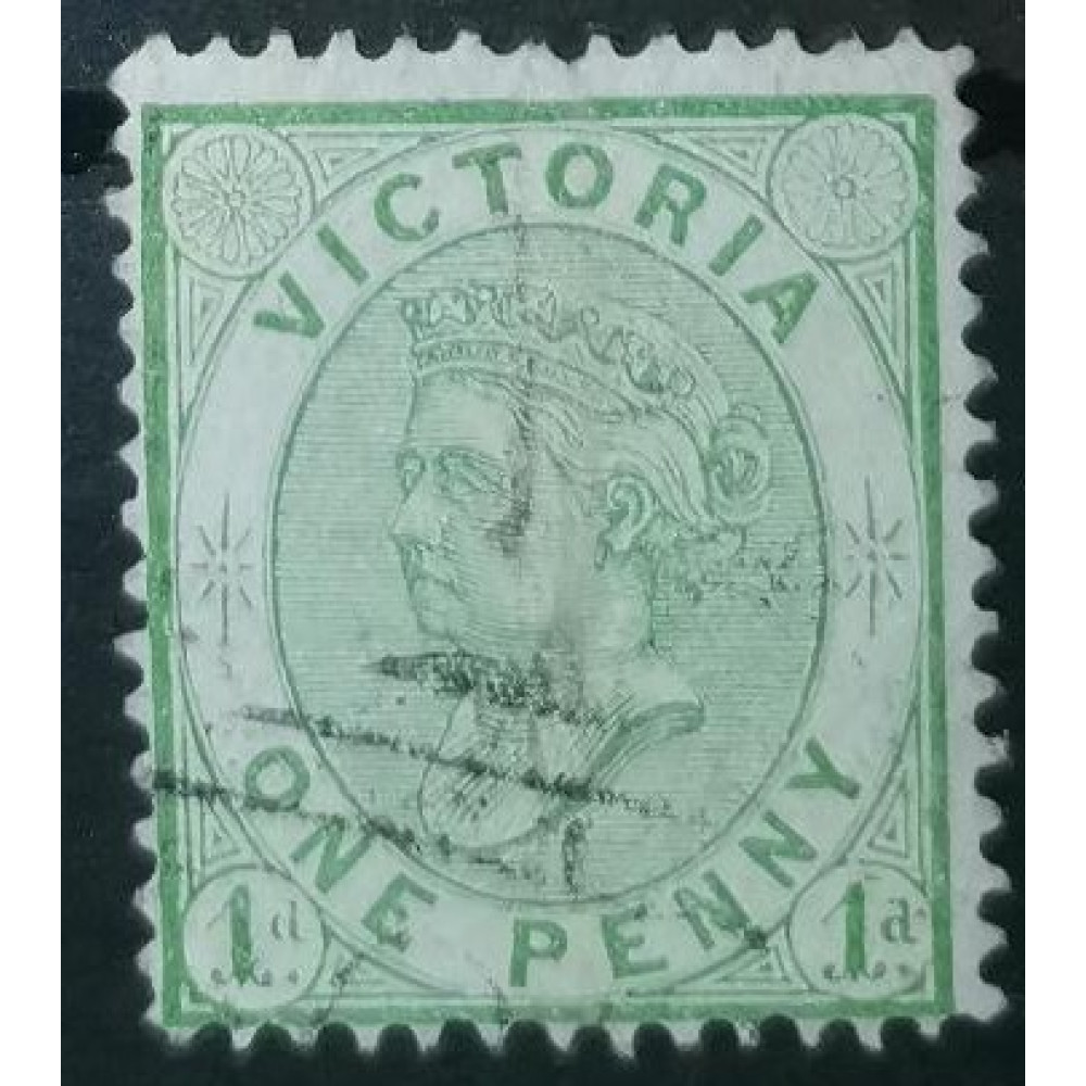Sello Victoria, 1d, Sg.188, Usado/#