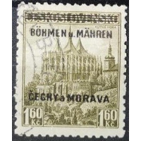 Známka Protektorát Čechy a Morava, 1.60Kč, Pof.13#