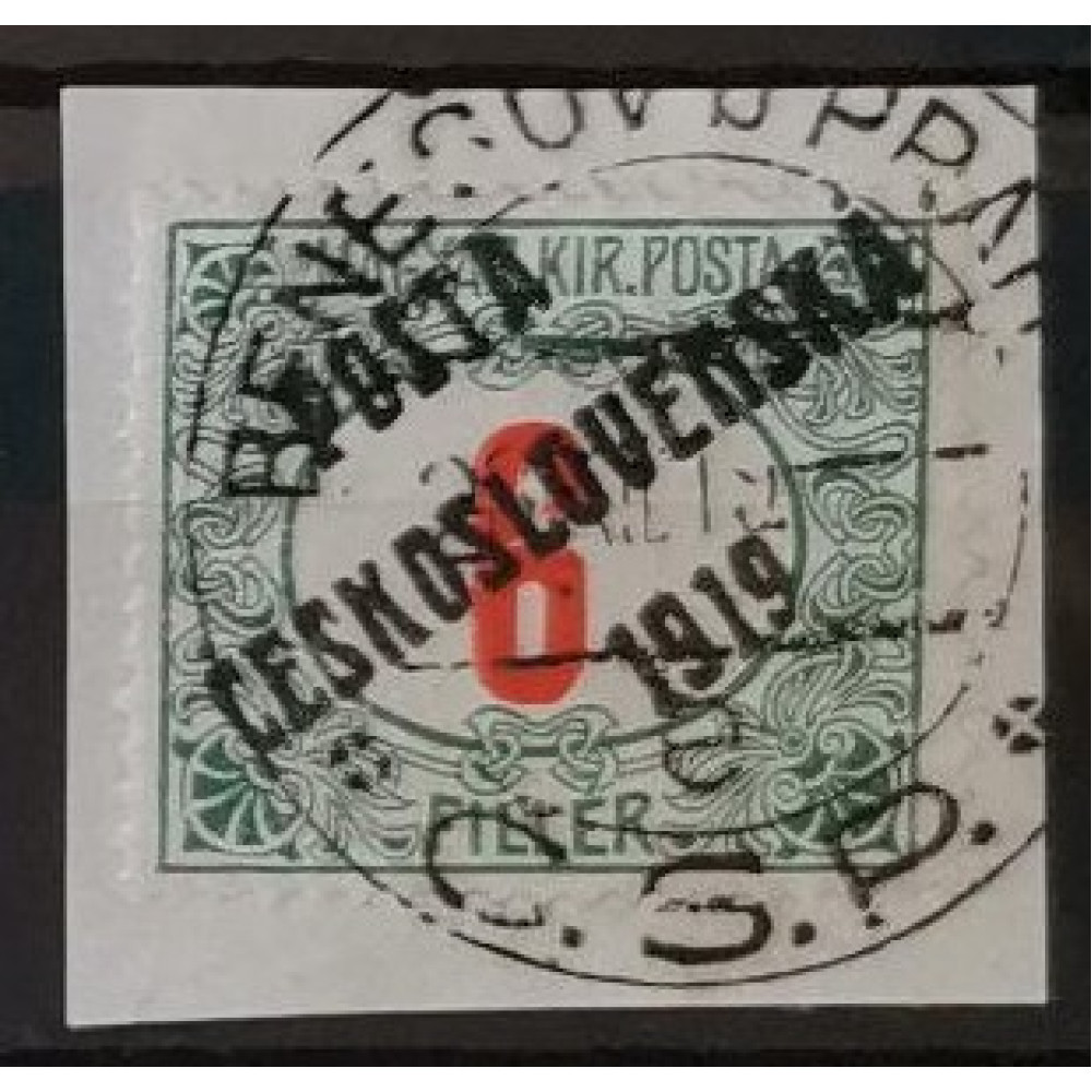 Sello Checoslovaquia PČ 1919, 6f, Pof.134, Usado/#