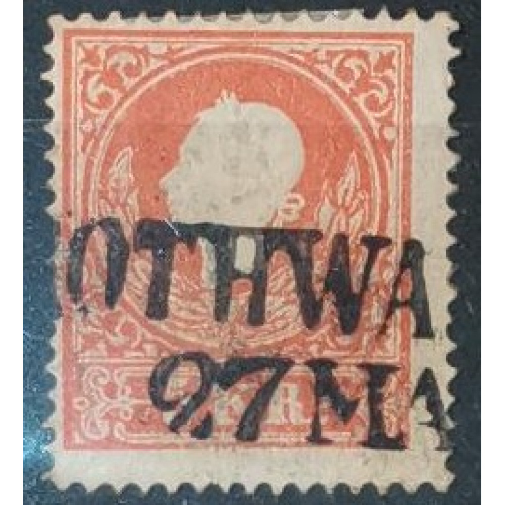 Známka Rakousko, 5Kr, Mi.13II#