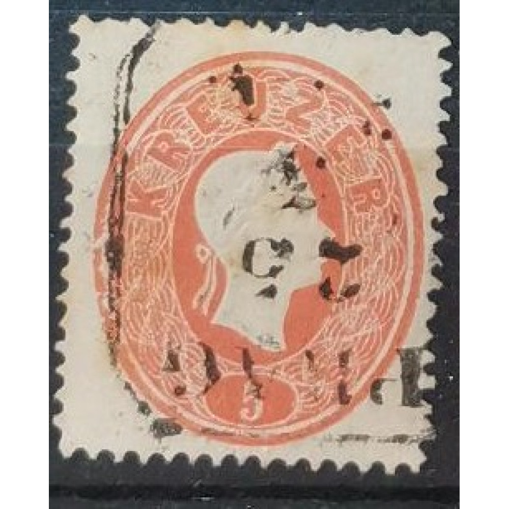 Známka Rakousko, 5Kr, Mi.20#