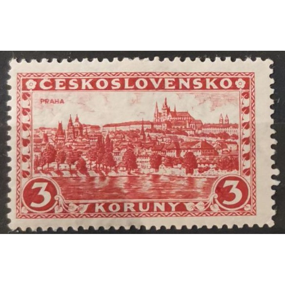 Známka ČSR, 3 Kč, Pof.226*