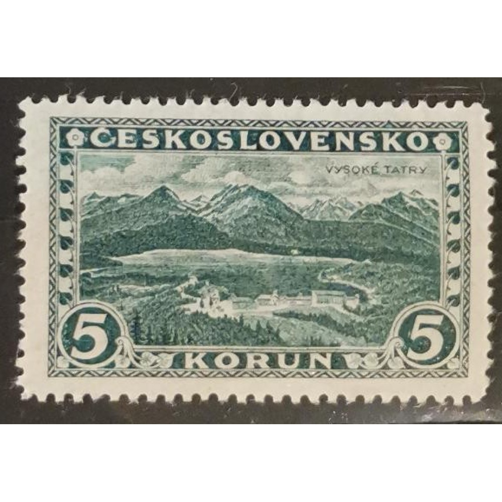 Sello Checoslovaquia, 5 Kč, Pof.232, MH*