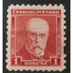 Briefmarke Tschechoslowakie, 1 Kč, Pof.260, MH*