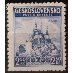 Stamp Czechoslovakia, 2,50 Kč, Pof.321, MH*