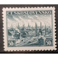 Stamp Czechoslovakia, 50h, Pof.344, MH*