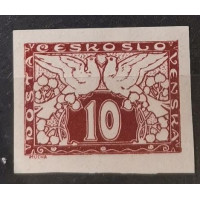 Stamp Czechoslovakia, 10h, Pof.S3, MH*