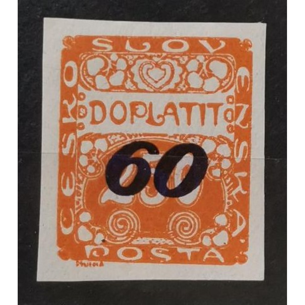 Stamp Czechoslovakia, 60/250h, Pof.DL37, MH*