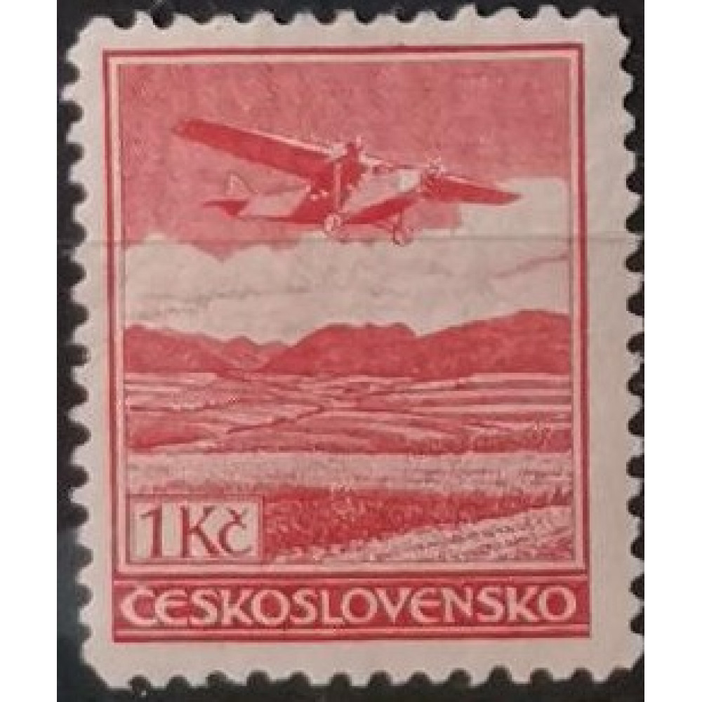 Briefmarke Tschechoslowakie, 1 Kč, Pof.L8, MNH**