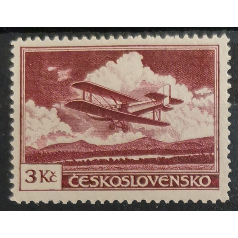 Selo Tchecoslováquia, 3 Kč, Pof.L10, MH*