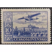 Sello Checoslovaquia, 10 Kč, Pof.L13, MH*
