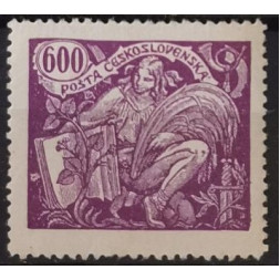 Stamp Czechoslovakia, 600h, Pof.169, MH*