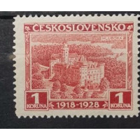 Briefmarke Tschechoslowakie, 1 Kč, Pof.237, MNH** 