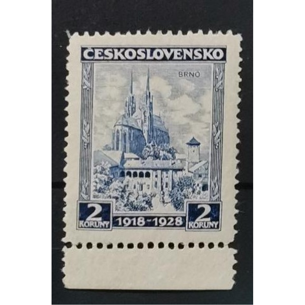Sello Checoslovaquia, 2 Kč, Pof.239, MNH** 