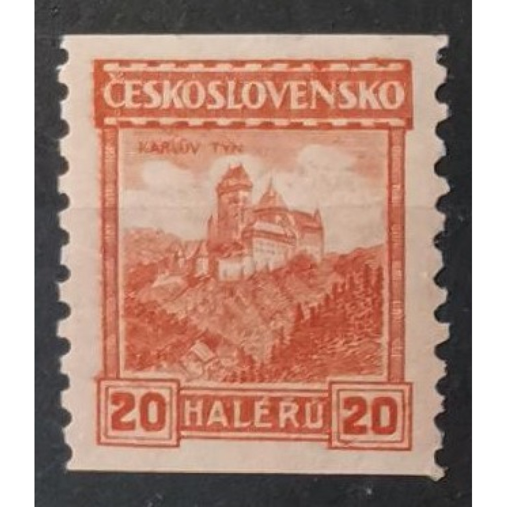 Sello Checoslovaquia, 20h, Pof.209A, MNH**