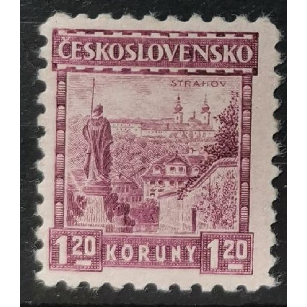 Známka ČSR, 1,20 Kč, Pof.219*