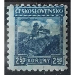 Briefmarke Tschechoslowakie, 2,50 Kč, Pof.215, MH* 