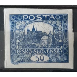 Briefmarke Tschechoslowakie, 50h, Pof.16, MH*, MH*