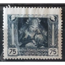 Známka ČSR, 75h, Pof.30A*