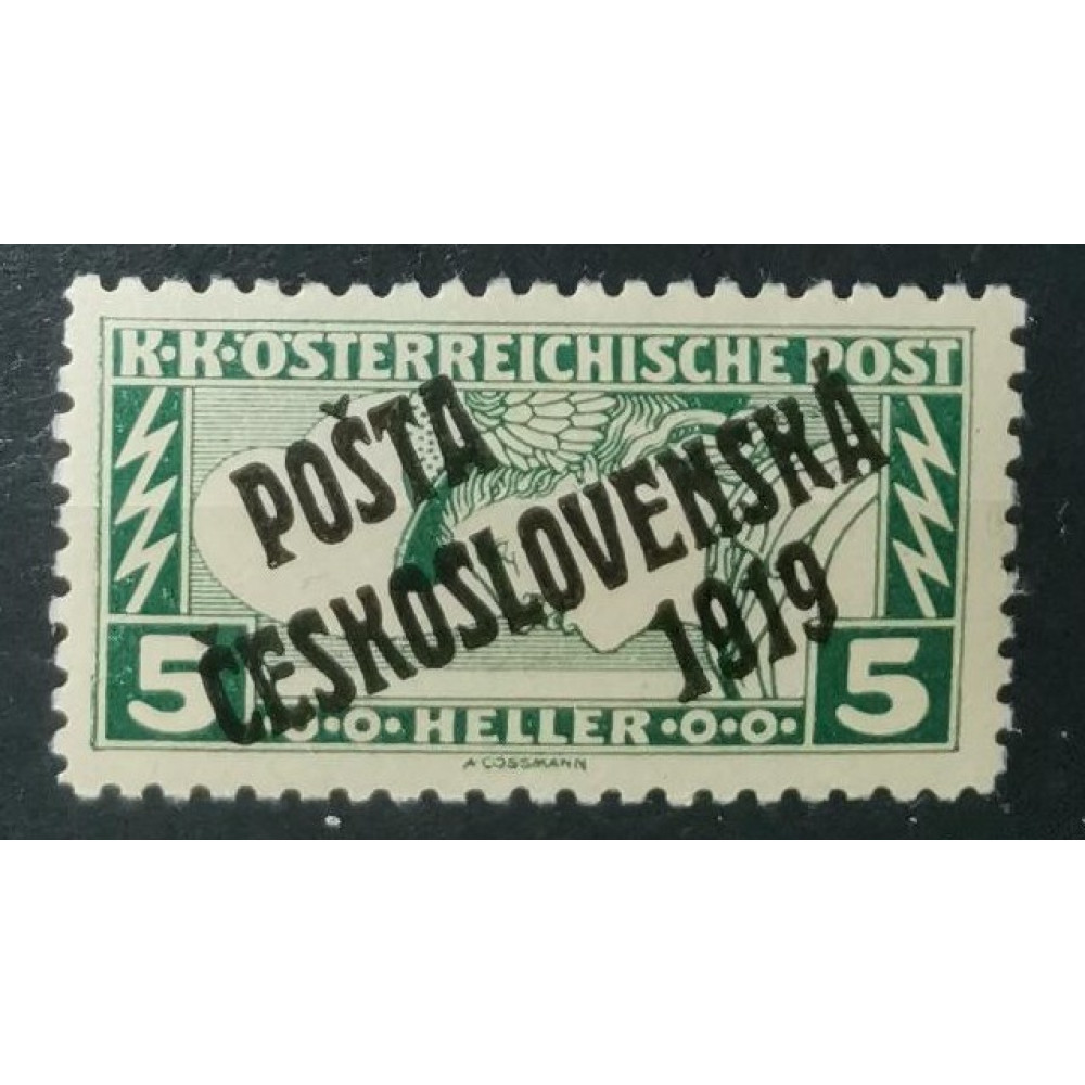 Selo Tchecoslováquia PČ 1919, 5h, Pof.58, MNH**