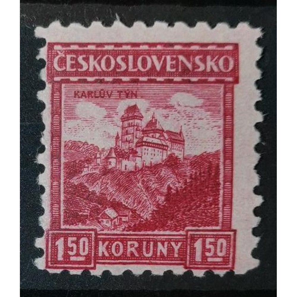 Stamp Czechoslovakia, 1,50 Kč, Pof.220, MH*