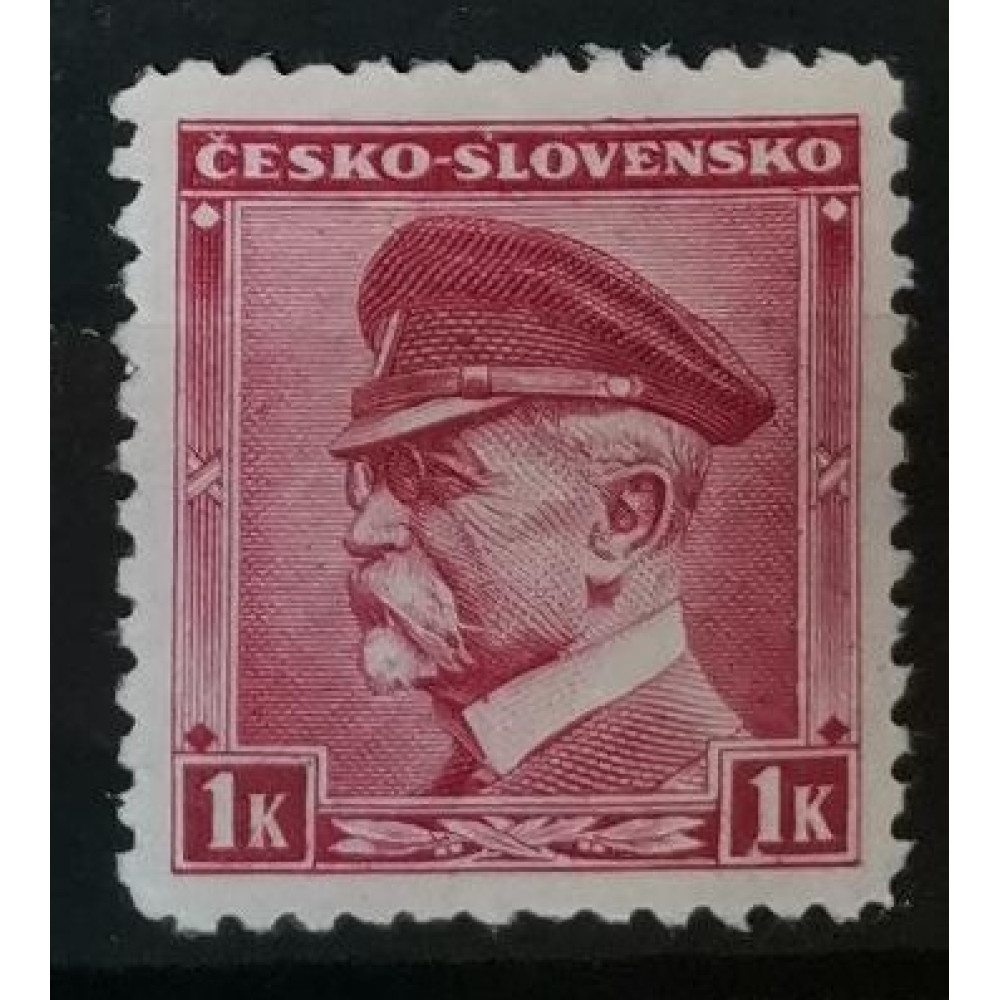 Briefmarke Tschechoslowakie, 1 K, Pof.352, MH*