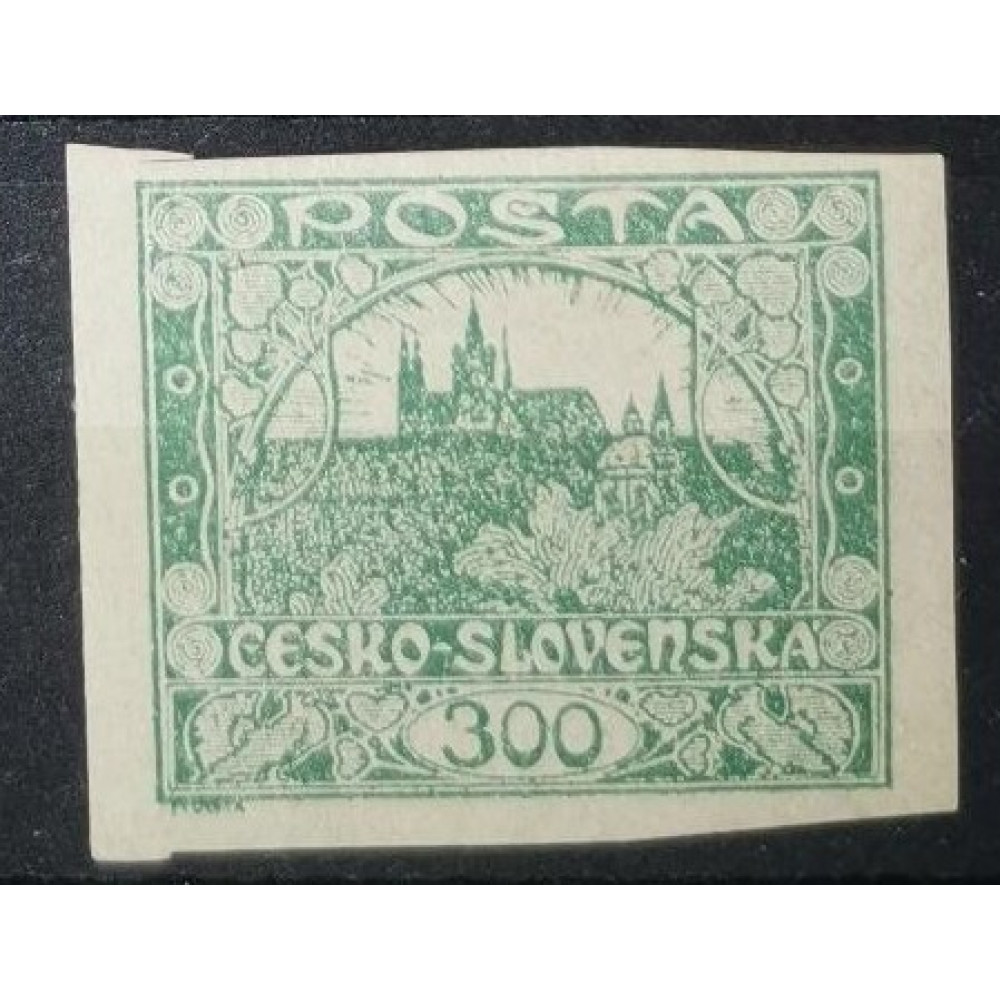 Sello Checoslovaquia, 300h, Pof.23, MH*