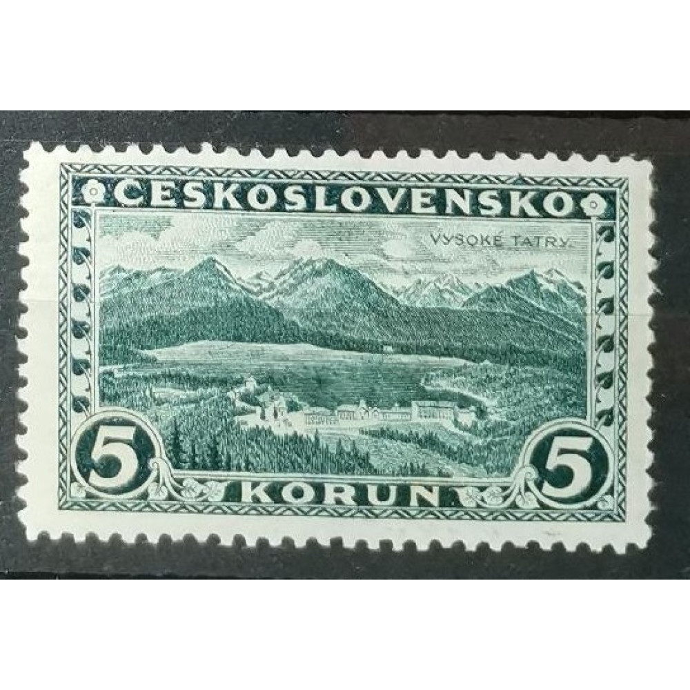 Sello Checoslovaquia, 5 Kč, Pof.228, MH*