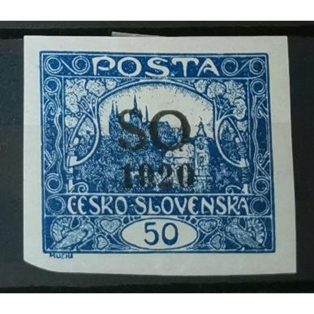 Selo Tchecoslováquia, 50h, Pof.SO13, MH*