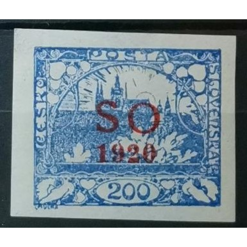 Briefmarke Tschechoslowakie, 200h, Pof.SO19, MH*