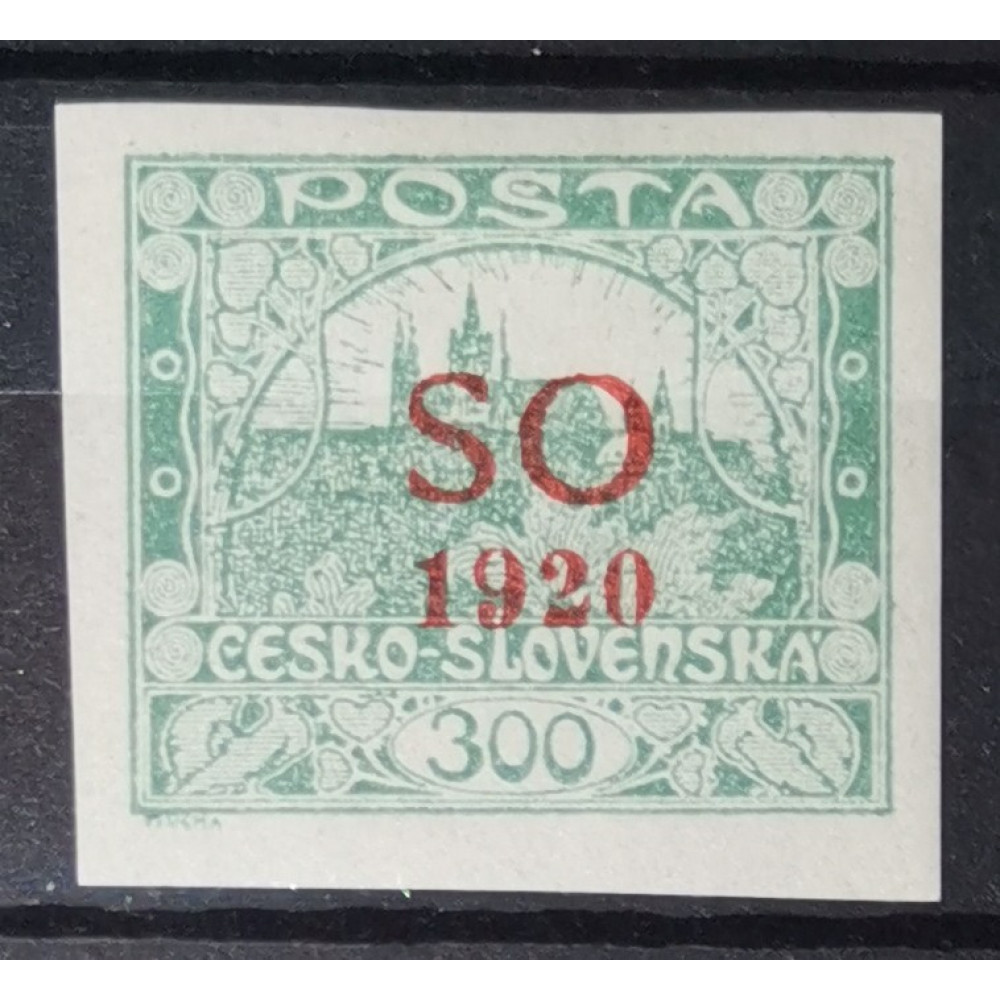 Briefmarke Tschechoslowakie, 300h, Pof.SO20, MH*