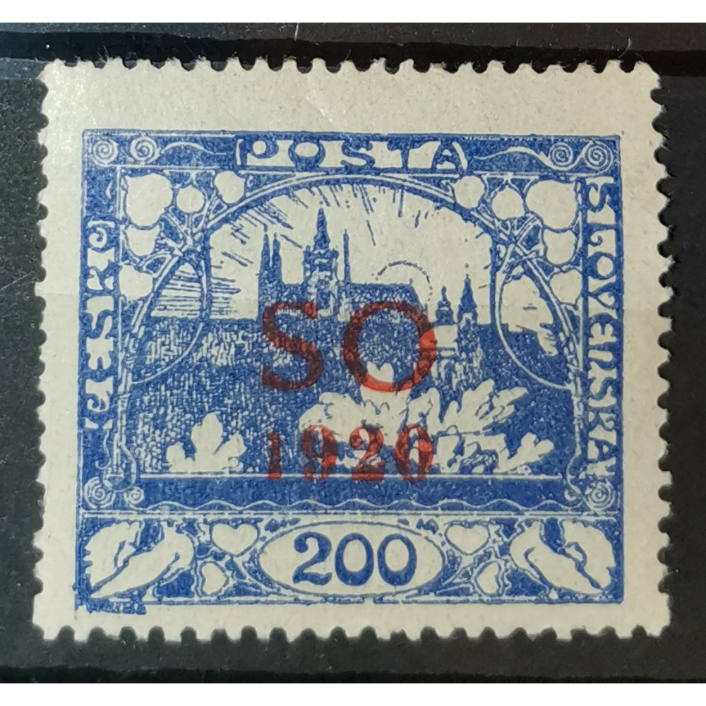 Briefmarke Tschechoslowakie, 200h, Pof.SO19, MH*