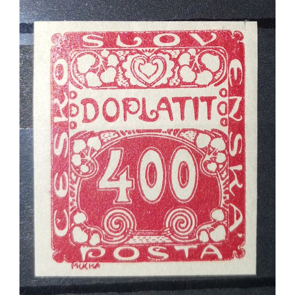 Briefmarke Tschechoslowakie, 400h, Pof.DL11, MH*