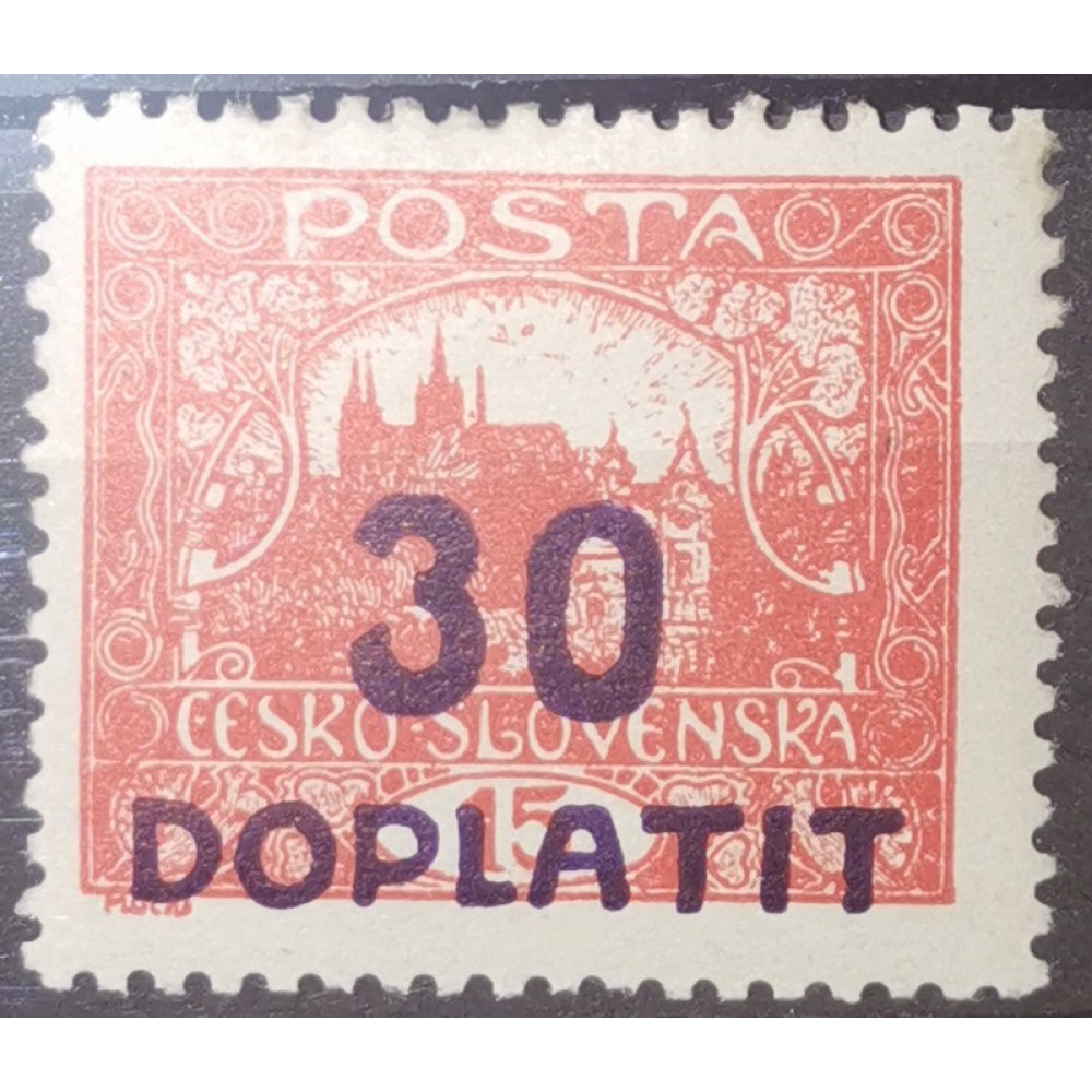 Sello Checoslovaquia, Pof.DL29A, MH*
