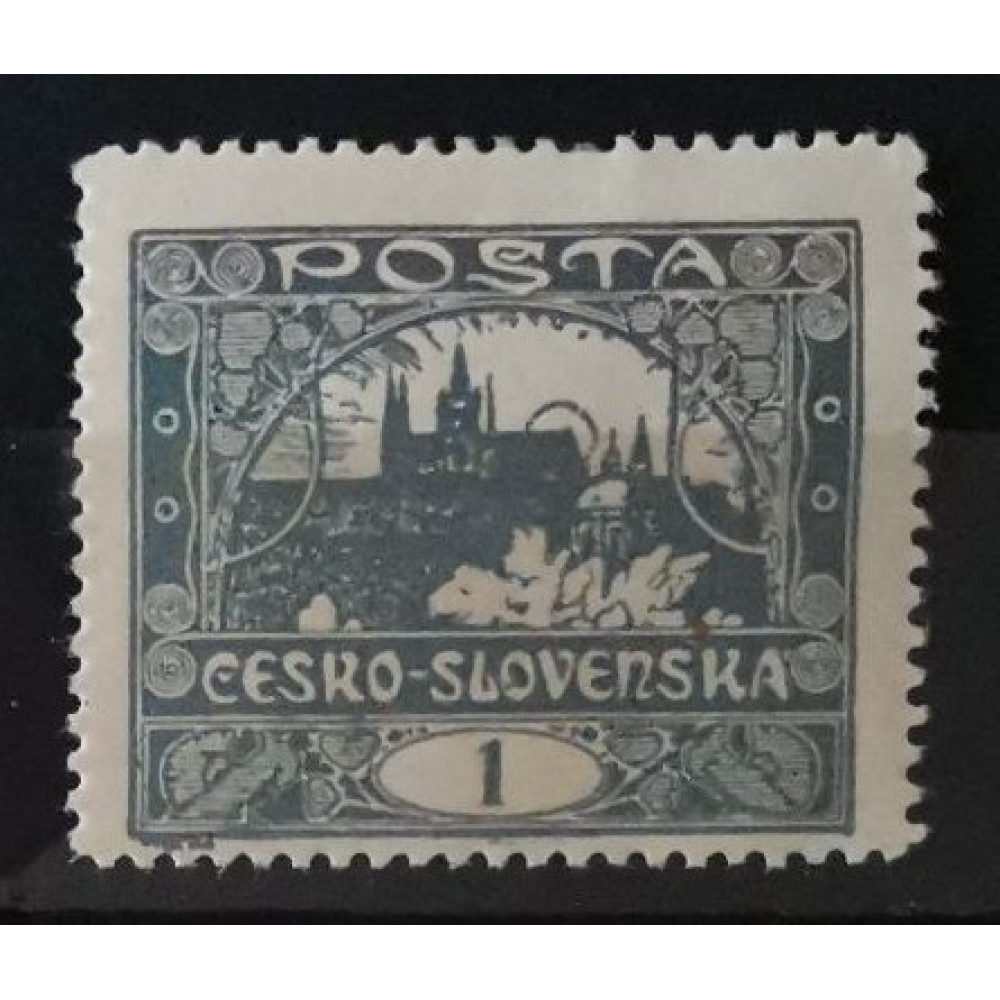 Zkusmý tisk ČSR, 1h, Pof.1* 