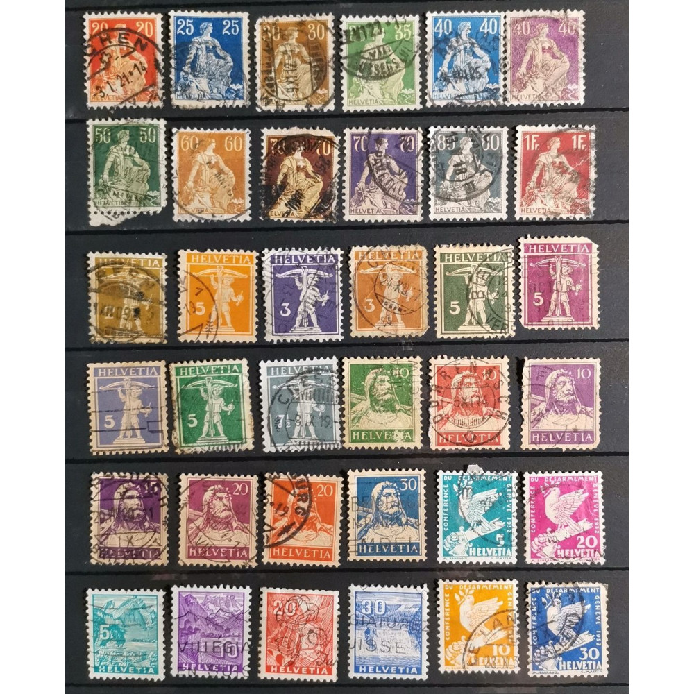 Briefmarke Schweiz, Mi., Used/#