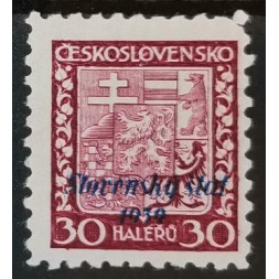 Stamp Slovak state, 30H, Mi.6, MH*