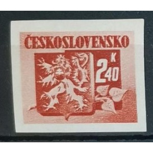Bratislavské vydání - 2,40 K hnědooranžová