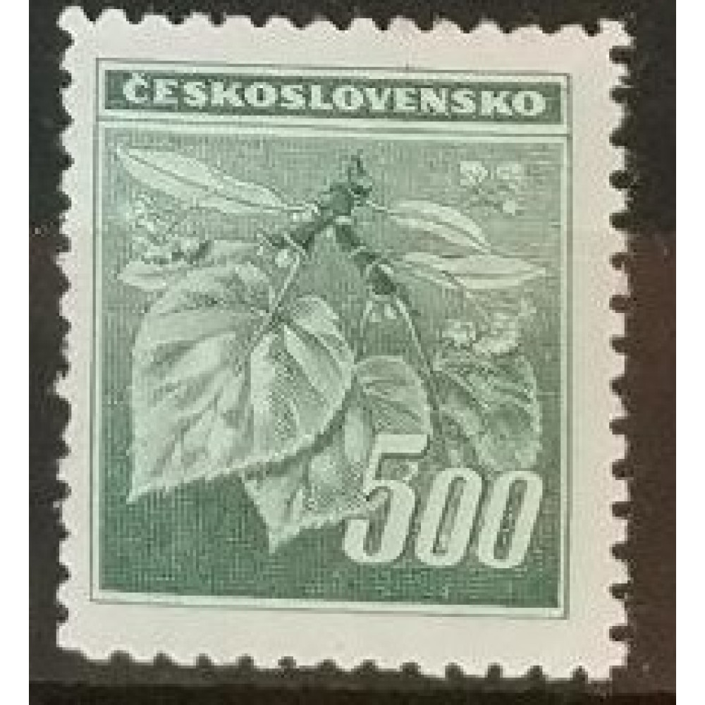 Briefmarke Tschechoslowakie, 500 h, Mi.432, MNH**