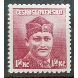 Briefmarke Tschechoslowakie, 1.5, Mi.448, MNH**