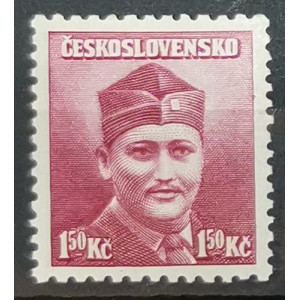 Londýnské vydání - 1,50 Kč fialovočervená