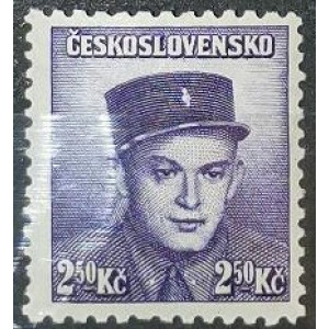 Londýnské vydání - 2,50 Kč modrofialová