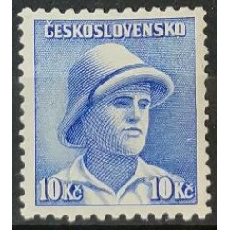 Briefmarke Tschechoslowakie, 10, Mi.454, MNH**