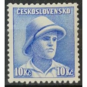 Londýnské vydání - 10 Kč modrá