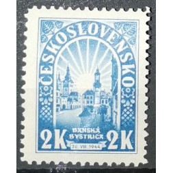 Briefmarke Tschechoslowakie, 2 K, Mi.456, MNH**
