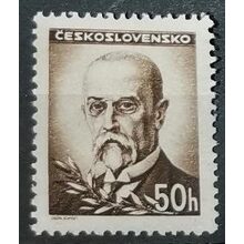 Známka ČSR, 50 h, Pof.414**